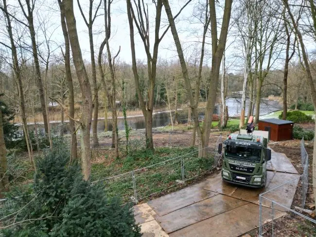 stalen rijplaten werfweg